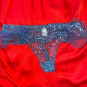 VS Very Sexy Thong Panty Tulle Dream Angels Underwear Small